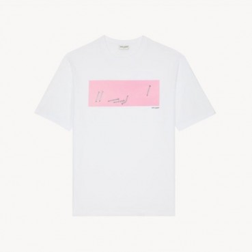입생로랑 남/녀 제이슨 메이슨 티셔츠 - Saint laurent Unisex Jason Mason Tshirt 