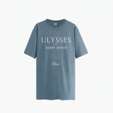 디올 남성 라운드 반팔 티셔츠 - Dior Mens Round Tshirt 