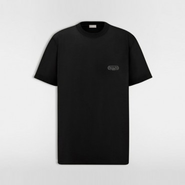 디올 남성 라운드 반팔 티셔츠 - Dior Mens Round Tshirt 