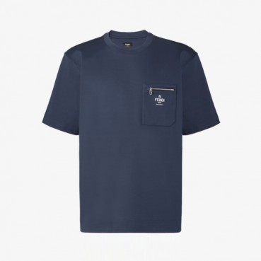 펜디 남성 라운드 반팔티 - Fendi Mens Round Tshirt 