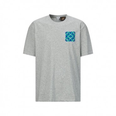 로에베 남성 라운드 반팔티 - Loewe Mens Round Tshirt 