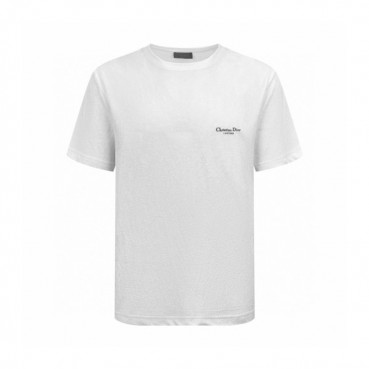 디올 남성 라운드 반팔 티셔츠 - Dior Mens Round Tshirt 