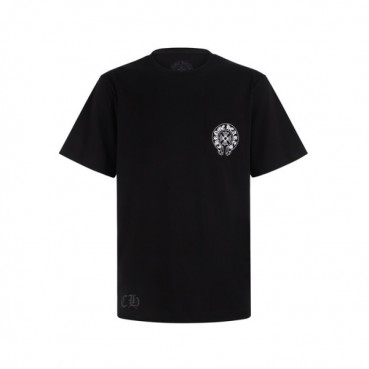 크롬하츠 남성 라운드 반팔티 - Chrom Hearts Mens Round Tshirt 