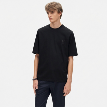 에르메스 남성 라운드 반팔티 - Hermes Mens Round Tshirt 