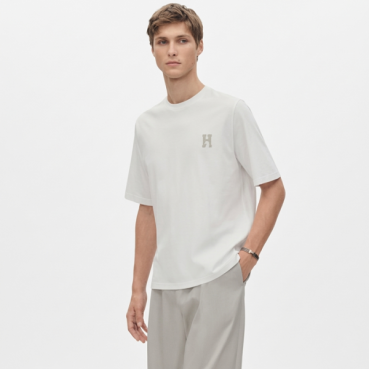 에르메스 남성 라운드 반팔티 - Hermes Mens Round Tshirt 