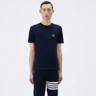 톰브라운 남성 라운드 반팔티 - Thom Browne Mens Round Tshirts 