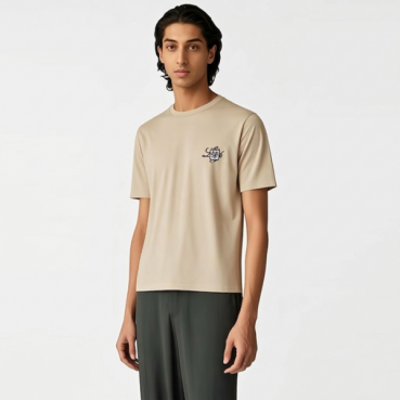 로로피아나 남성 라운드 반팔티 - Loro Piana Mens Round Tshirt 