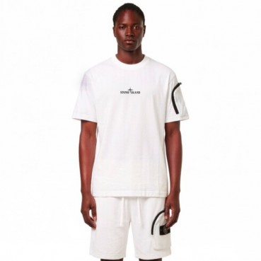 스톤아일랜드 남성 라운드 반팔 티셔츠 - Stone Island Mens Round Tshirt 