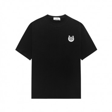 스톤아일랜드 남성 라운드 반팔 티셔츠 - Stone Island Mens Round Tshirt 