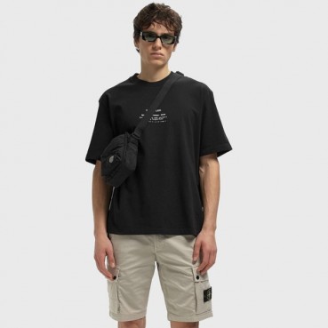 스톤아일랜드 남성 라운드 반팔 티셔츠 - Stone Island Mens Round Tshirt 