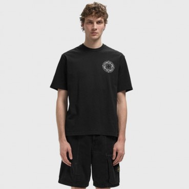 스톤아일랜드 남성 라운드 반팔 티셔츠 - Stone Island Mens Round Tshirt 