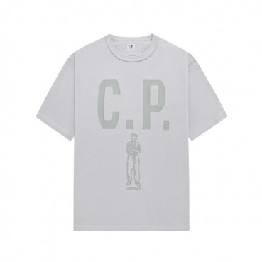 CP컴퍼니 남성 라운드 반팔티 - CP Company Mens Round Tshirt 