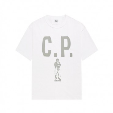 CP컴퍼니 남성 라운드 반팔티 - CP Company Mens Round Tshirt 