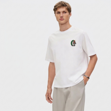 에르메스 남성 라운드 반팔티 - Hermes Mens Round Tshirt 