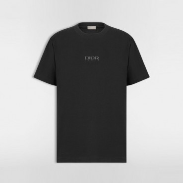 디올 남성 라운드 반팔 티셔츠 - Dior Mens Round Tshirt 