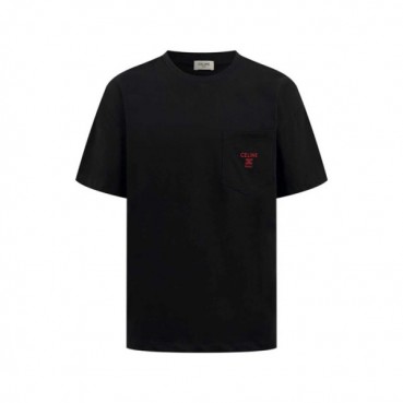 셀린느 남성 반팔 티셔츠 - Celine Mens Round Tshirt 