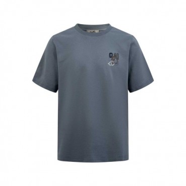 에르메스 남성 라운드 반팔티 - Hermes Mens Round Tshirt 