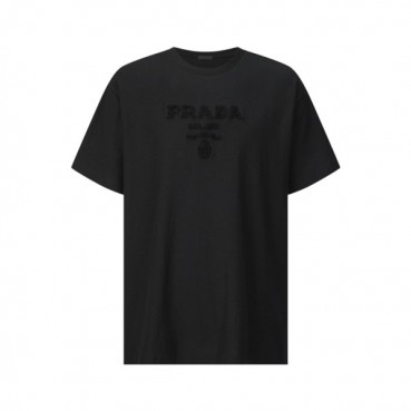 프라다 남성 라운드 반팔티 - Prada Mens Round Tshirt 