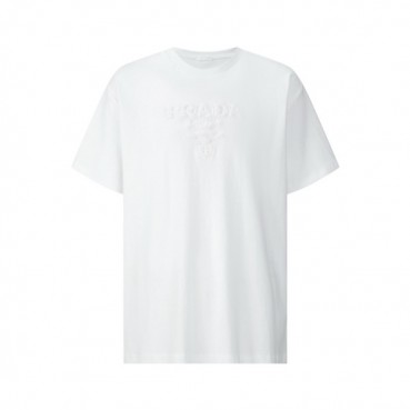 프라다 남성 라운드 반팔티 - Prada Mens Round Tshirt 