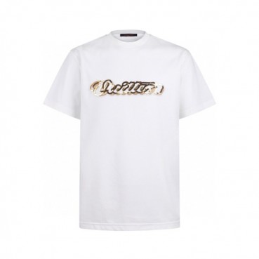 루이비통 남성 라운드 반팔 티셔츠 - Louis vuitton Mens Round Tshirt 