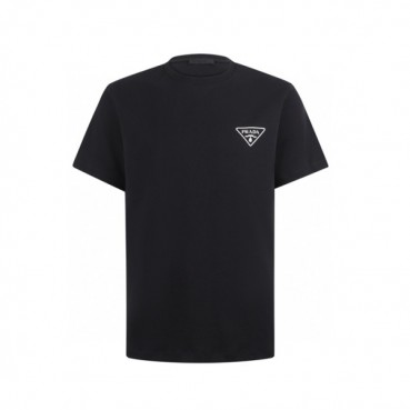 프라다 남성 라운드 반팔티 - Prada Mens Round Tshirt 