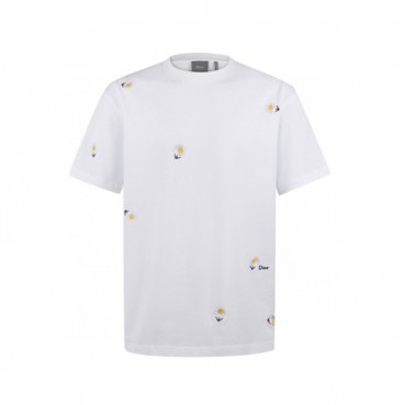 디올 남성 라운드 반팔 티셔츠 - Dior Mens Round Tshirt 