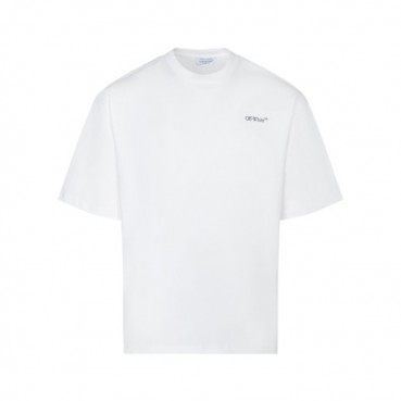 오프화이트 남성 라운드 반팔 티셔츠 - Off white Mens Round Tshirt 