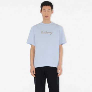 버버리 남성 라운드 반팔 티셔츠 - Burberry Mens Round Tshirt 