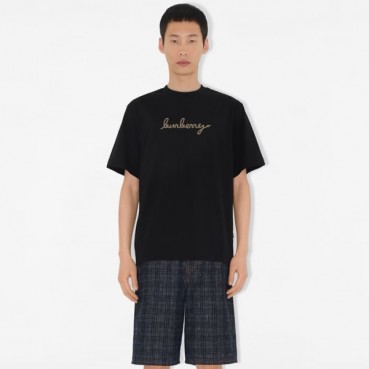 버버리 남성 라운드 반팔 티셔츠 - Burberry Mens Round Tshirt 