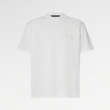 루이비통 남성 라운드 반팔 티셔츠 - Louis vuitton Mens Round Tshirt 