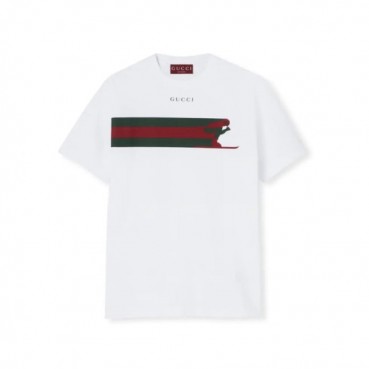 구찌 남성 라운드 반팔티 - Gucci Mens Round Tshirt 