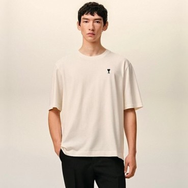 아미 남성 라운드 반팔티 - Ami Mens Round Tshirt 