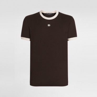돌체앤가바나 남성 라운드 반팔 티셔츠 - Dolce&Gabbana Mens Round Tshirt 