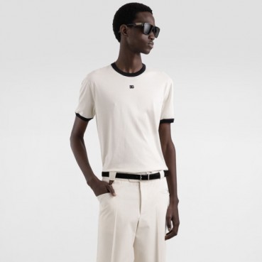 돌체앤가바나 남성 라운드 반팔 티셔츠 - Dolce&Gabbana Mens Round Tshirt 