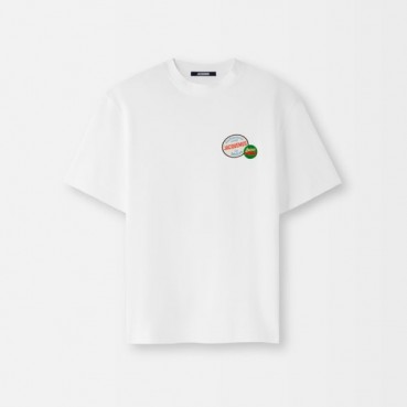 자크뮈스 남성 라운드 반팔티 - Jacquemus Mens Round Tshirt 