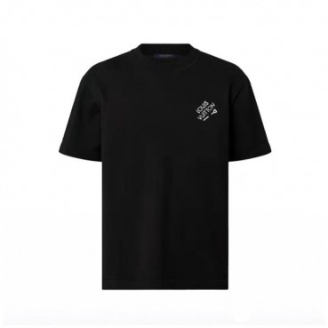 루이비통 남성 라운드 반팔 티셔츠 - Louis vuitton Mens Round Tshirt 