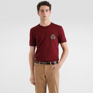돌체앤가바나 남성 라운드 반팔 티셔츠 - Dolce&Gabbana Mens Round Tshirt 