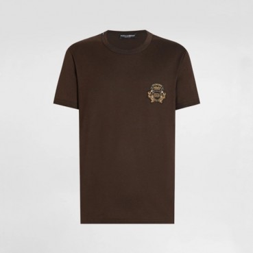 돌체앤가바나 남성 라운드 반팔 티셔츠 - Dolce&Gabbana Mens Round Tshirt 