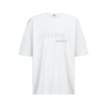 셀린느 남성 반팔 티셔츠 - Celine Mens Round Tshirt 