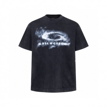 발렌시아가 남성 라운드 반팔 티셔츠 - Balenciaga Mens Round Tshirt 