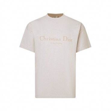 디올 남성 라운드 반팔 티셔츠 - Dior Mens Round Tshirt 