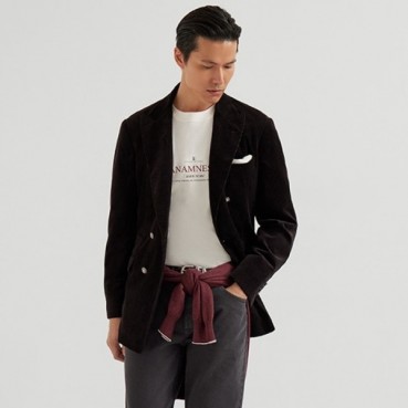 브루넬로쿠치넬리 남성 라운드 티셔츠 - Brunello Cucinelli Mens Round Tshirt 