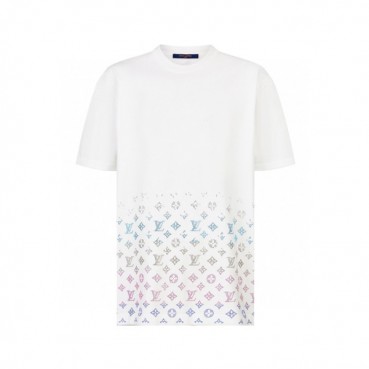 루이비통 남성 라운드 반팔 티셔츠 - Louis vuitton Mens Round Tshirt 