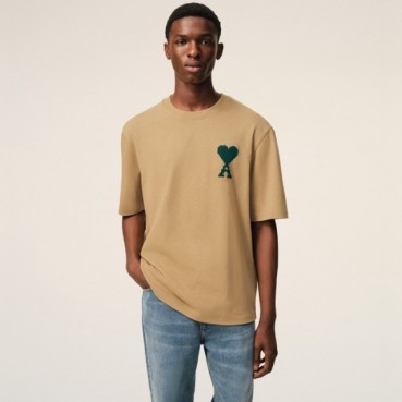 아미 남성 라운드 반팔티 - Ami Mens Round Tshirt 