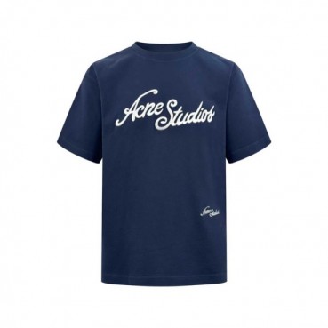 아크네 남성 크루넥 반팔티 - Acne Mens Round Tshirt 