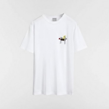 디올 남성 라운드 반팔 티셔츠 - Dior Mens Round Tshirt 