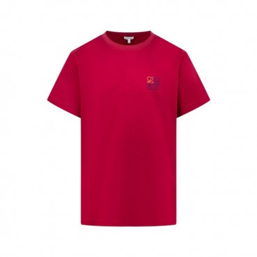 로에베 남성 라운드 반팔티 - Loewe Mens Round Tshirt 