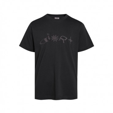 디올 남성 라운드 반팔 티셔츠 - Dior Mens Round Tshirt 