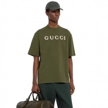구찌 남성 라운드 반팔티 - Gucci Mens Round Tshirt 