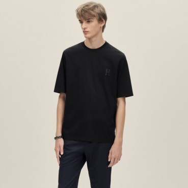 에르메스 남성 라운드 반팔티 - Hermes Mens Round Tshirt 
